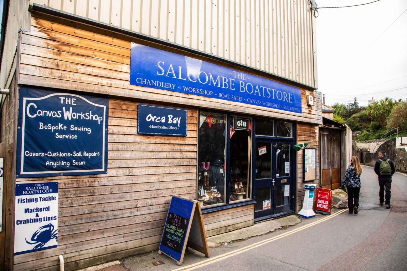 salcombe boat shop